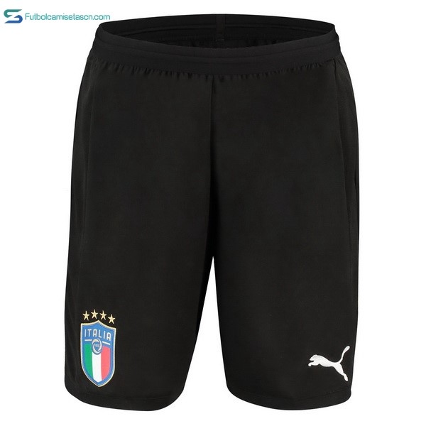 Pantalones Italia Portero 2018 Negro